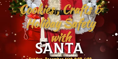NHVFD Cookies, Crafts & Holiday Safety with Santa