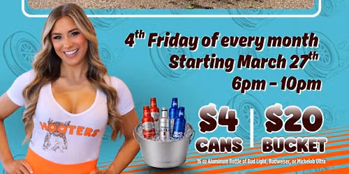C10 Locals Hooters Night-Every 4th Friday