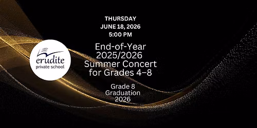 End-of-Year 2025\/2026  Summer Concert for Grades 4\u20138
