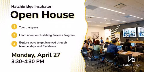 HatchBridge Incubator Open House