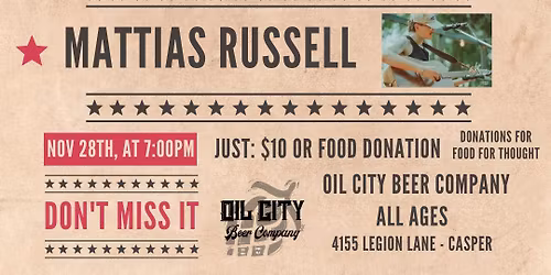 Joey Patterson, Cassandra Rose, Mattias Russell