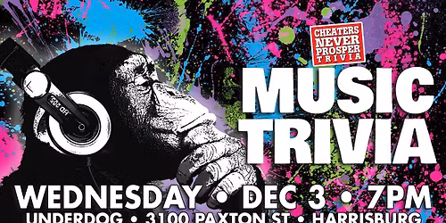 All Music Trivia at Underdog Sports Bar & Grill - Harrisburg