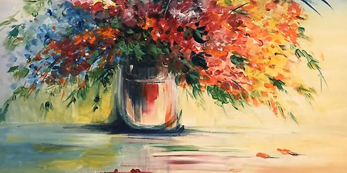 Paint n Chill with Free Drink +10% off food - Wild Flowers