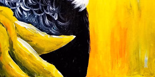 Paint and Wine Night in Dunedin - Kowhai Tui