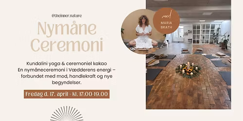 Nym\u00e5ne ceremoni - Kundalini yoga og ceremoniel kakao i Aalborg