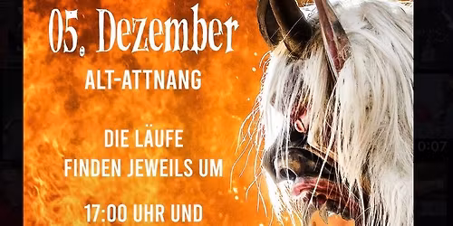 Traditioneller Heimlauf der Spitzberger Schiachperchten