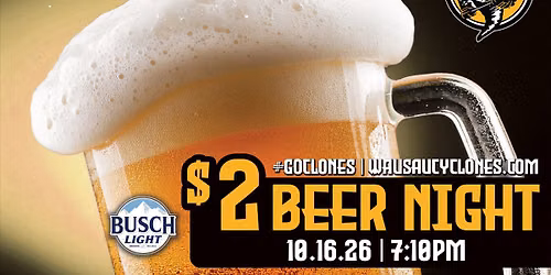 $2 Beer Night