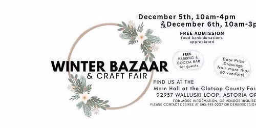 2026 Winter Bazaar & Craft Fair