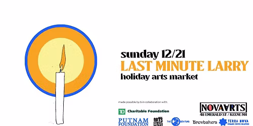 Last Minute Larry Holiday Arts Market!