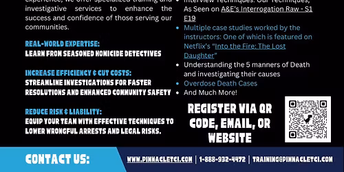 Death & Homicide Investigations