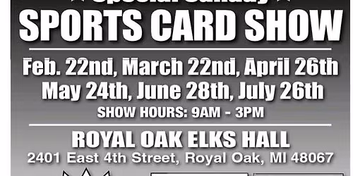 Royal Oak Card Show