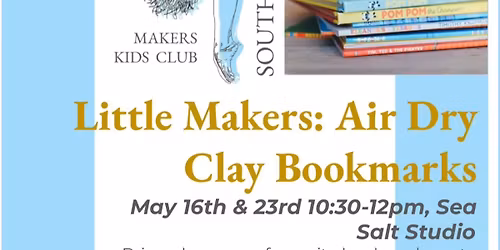 Little Makers Air Dry Clay Bookmarks