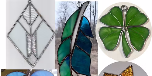 Beginning Stained Glass- Copper Foil Suncatcher- *New Designs*!