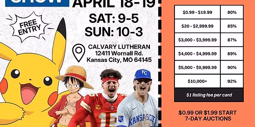 Relic Auctions Spring Card Show