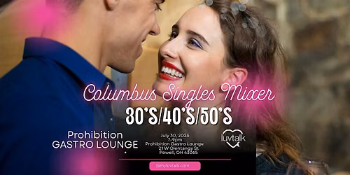 LUV TALK: Columbus Cocktails & Conversations Singles Mixer