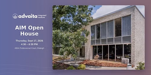 Advaita Integrated Medicine North Raleigh Open House