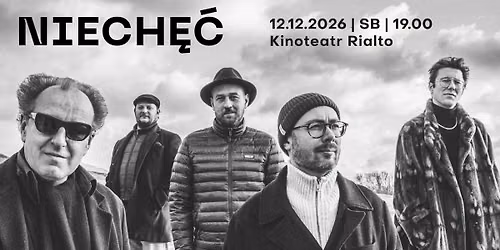\ud83c\udfb6 NIECH\u0118\u0106 w katowickim Rialcie! 2,5-godzinny koncert kultowego jazzowego kwintetu