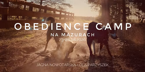 Obedience Camp na Mazurach SIERPIE\u0143