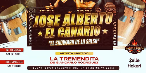 Jose Alberto at Lehman Performing Arts Center