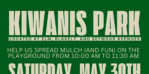 PPT Kiwanis Park Playground Mulching