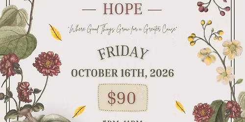Harvest of Hope