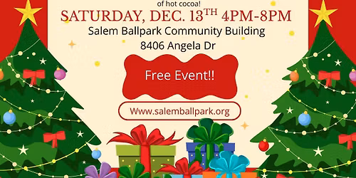 Salem Ballpark's Winter Wonderland