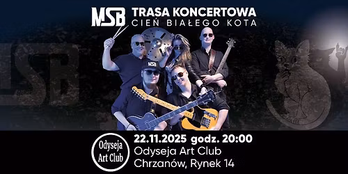 Trasa koncertowa 2025\/2026 CIE\u0143 BIA\u0141EGO KOTA Tour - Odyseja Art Club Chrzan\u00f3w 