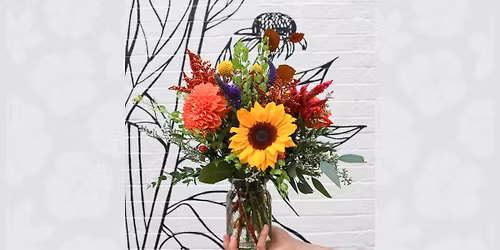 Mason Jar Arrangement Workshop