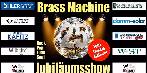 25 Jahre Brass Machine Jubil\u00e4umsshow