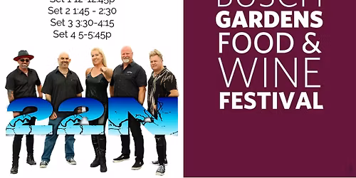 22N at Busch Gardens Food and Wine Festival
