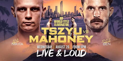 Tszyu vs Mahoney | Patriots Sports Bar