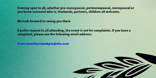 Menopause Event