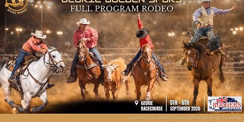 2026 Geurie Golden Spurs Full Program Rodeo
