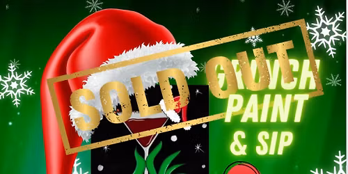 Grinch Paint and Sip