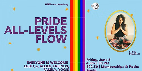 Pride All-Levels Yoga Flow, RISEilience Yoga