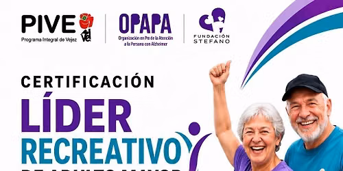 Cert L\u00edder Recreativo adulto mayor ECOSAFE PIVE OPAPA