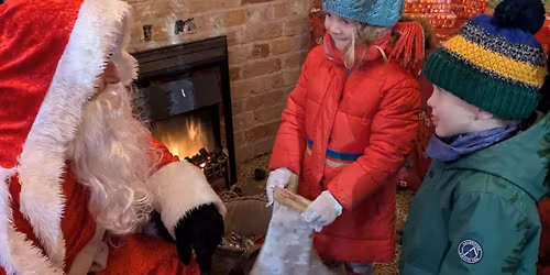 Santa Visit plus Christmas Through Time Stocking Trail