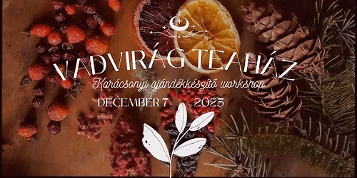 Kar\u00e1csonyi gy\u00f3gyn\u00f6v\u00e9nyes aj\u00e1nd\u00e9kk\u00e9sz\u00edt\u0151 workshop