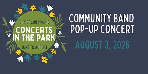Community Band Pop-Up Concert