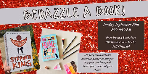 Book Bedazzling