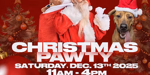 FREE photos w\/Santa - Christmas PAWTY at Luca\u2019s!