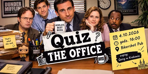 THE OFFICE QUIZ - that's what she said! - zmiana terminu!