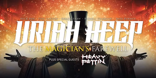 Uriah Heep - The Magician\u00b4s Farewell | OSTRAVA, Gong