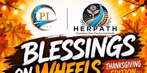 POP UP EVENT: Blessings on Wheels 