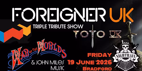 Foreigner Uk - War of the World's - Toto UK