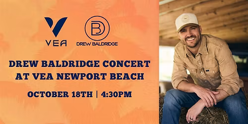 Drew Baldridge Concert at VEA Newport Beach