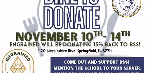 Dine to Donate: Engrained Brewing Co