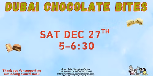 Dubai Chocolate Bites