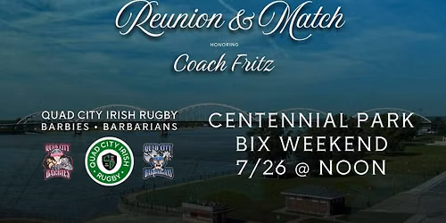 Quad City All Rugby Reunion and Match