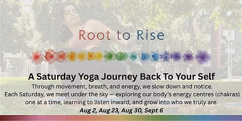 Root to Rise: Outdoor Yoga with Sanu